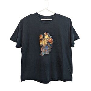 Chester The Cheetah Halloween Black 2X T-Shirt